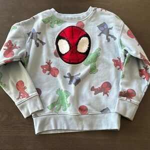 Marvel Spider-Man Sweatshirt Blue and Red